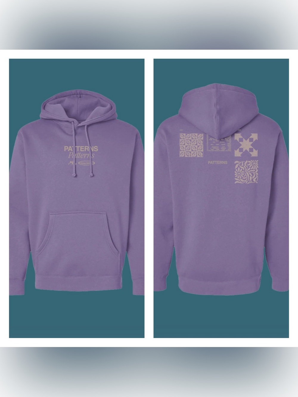 Kelsea Ballerini Patterns Plum Hoodie XXL